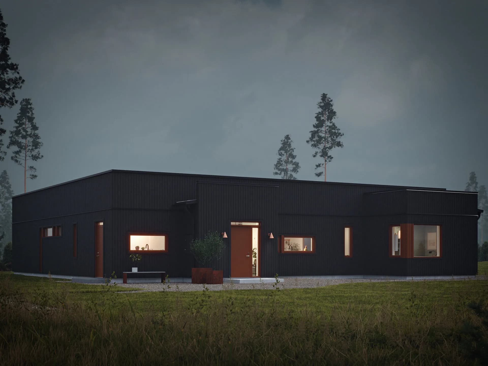 Nymåne - Modern