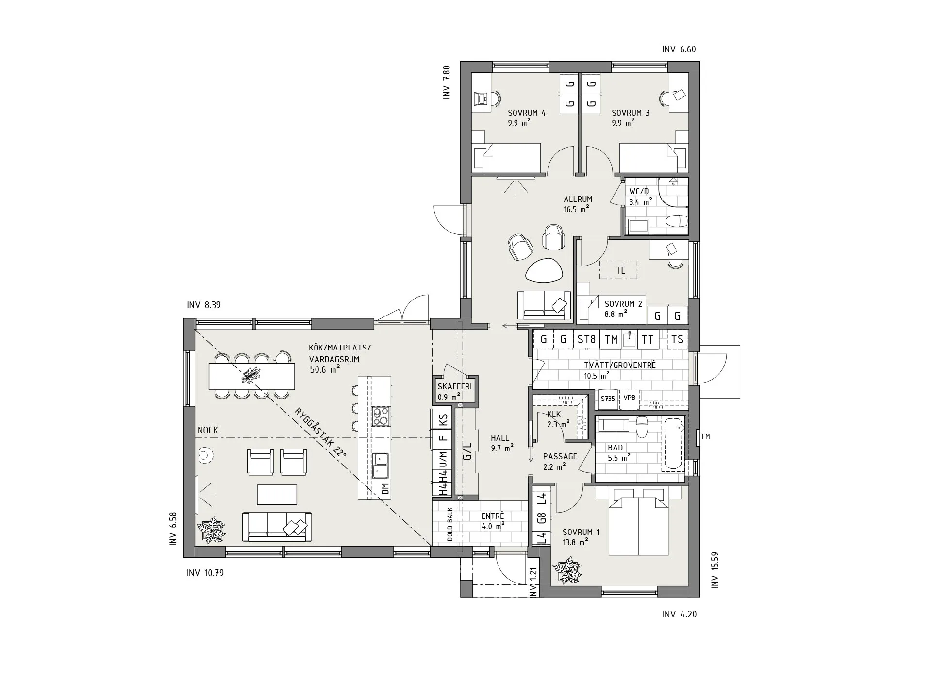 Rimfrost planritning - Industriell