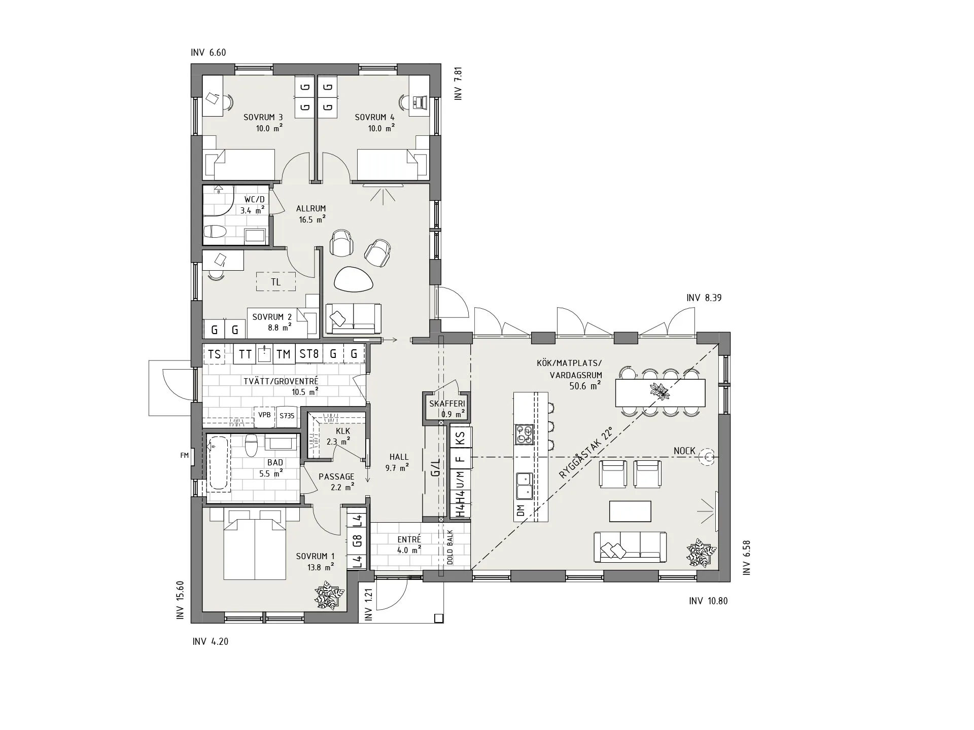 Rimfrost planritning - Sekelskifte