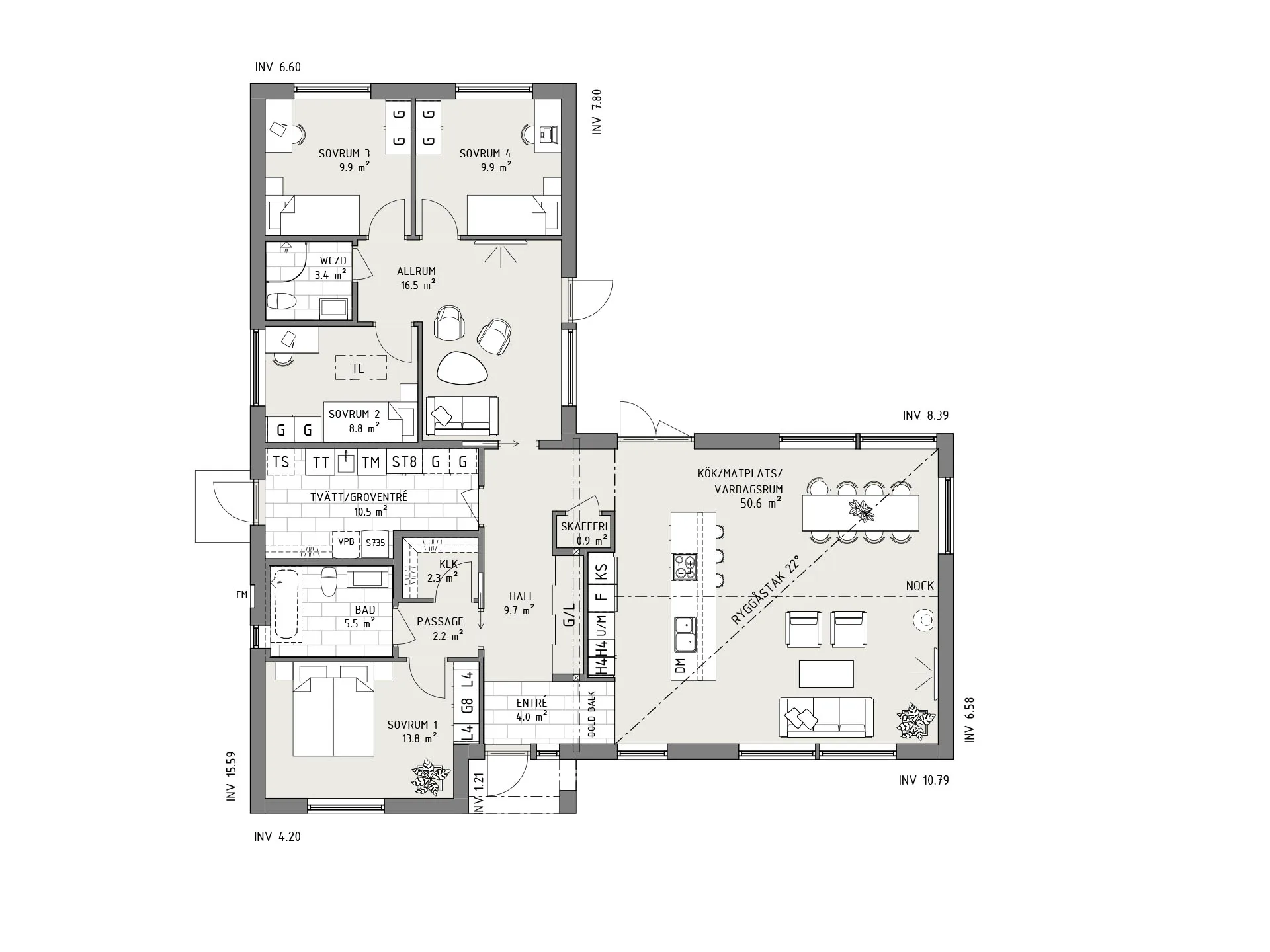Rimfrost planritning - Industriell
