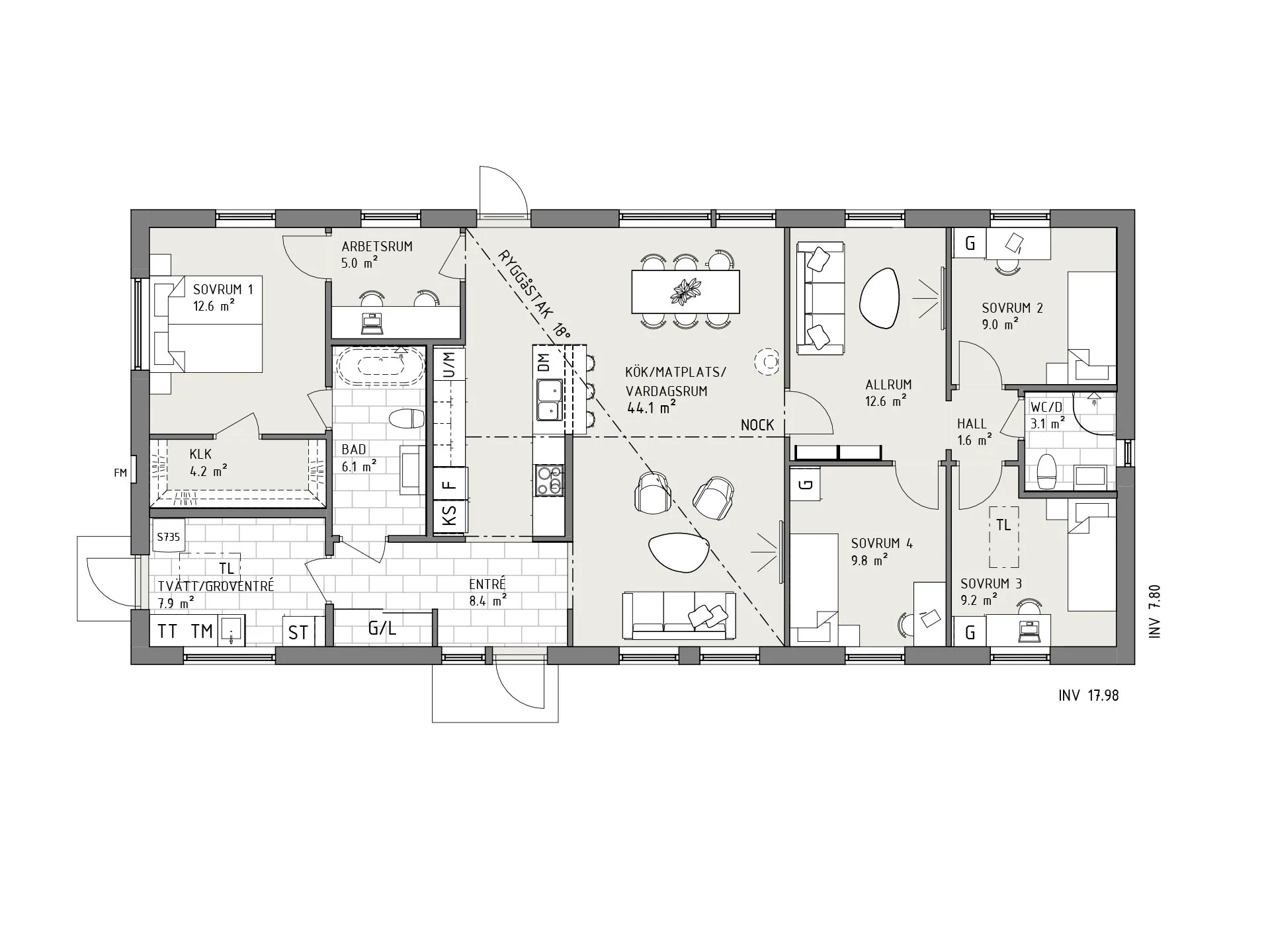 Smart 140 planritning - Industriell