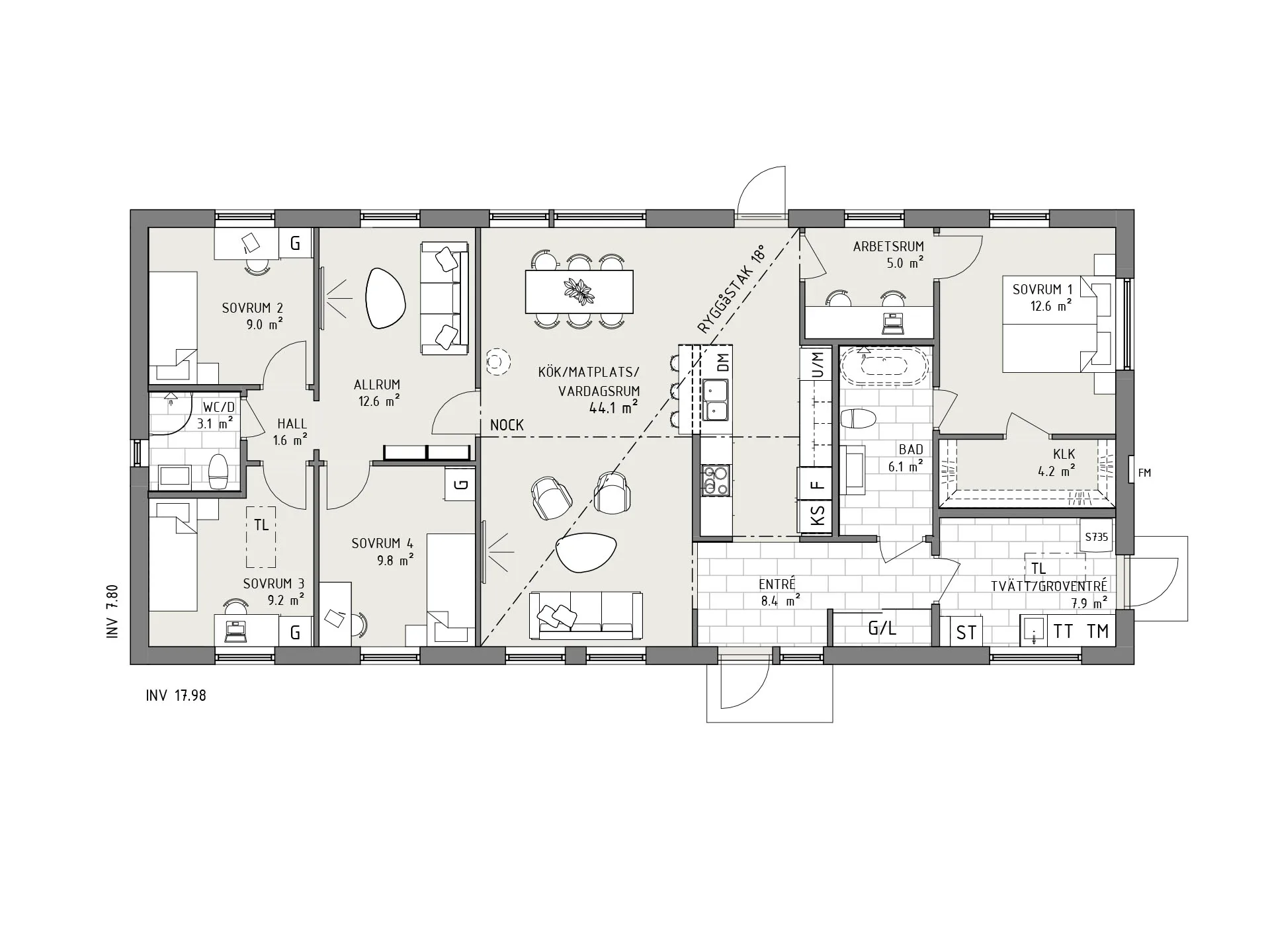 Smart 140 planritning - Industriell