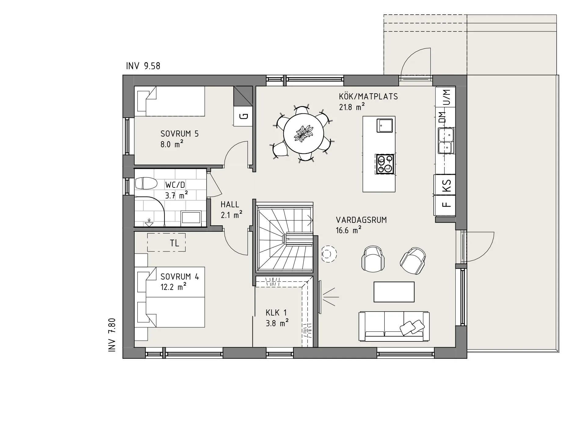 Smart 147 planritning - Industriell