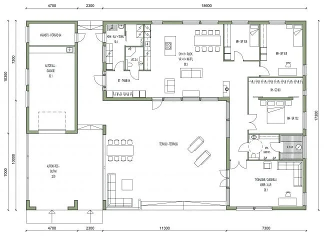 CUBO 188 planritning