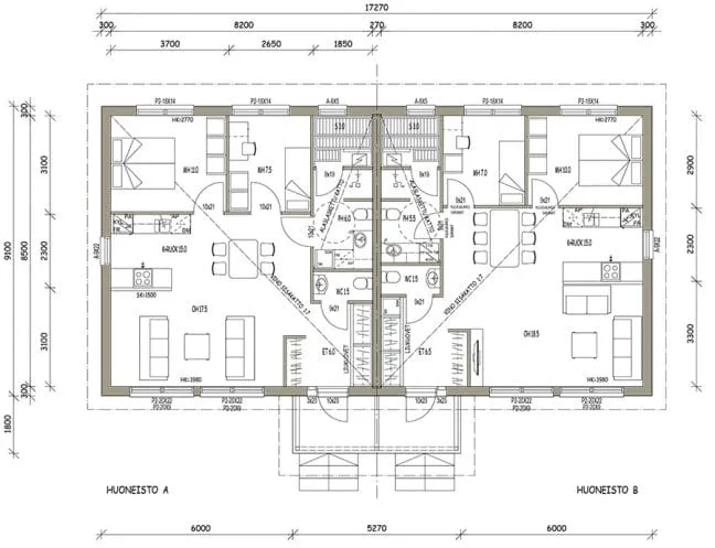 L-14077 / 70 M² planritning