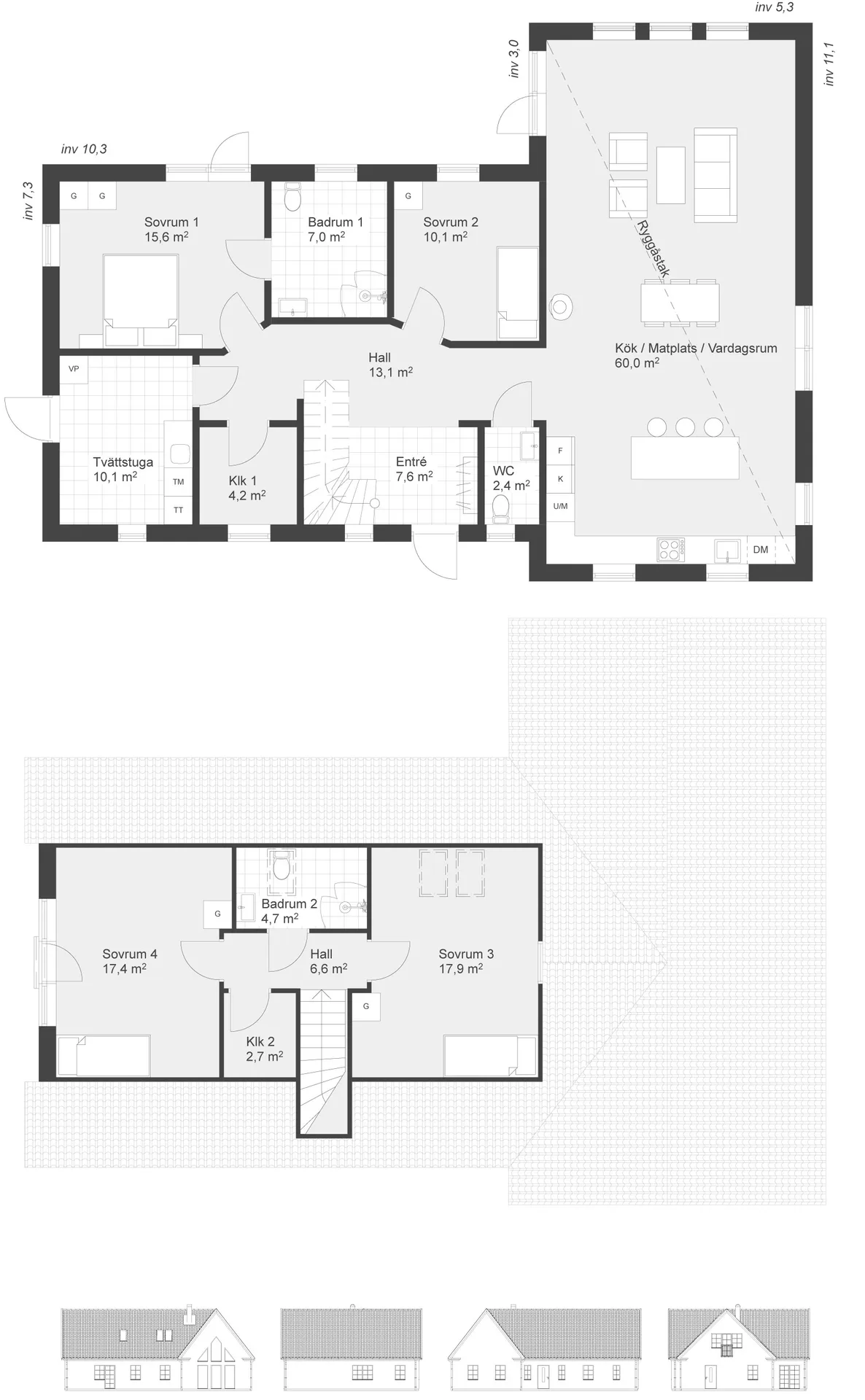 Grevie 181 planritning