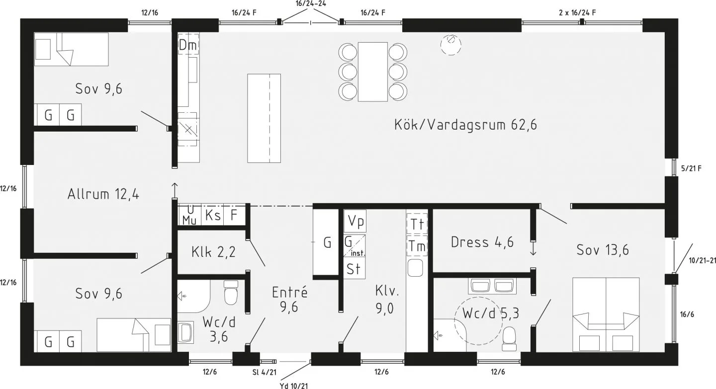 Ängsvik planritning 1