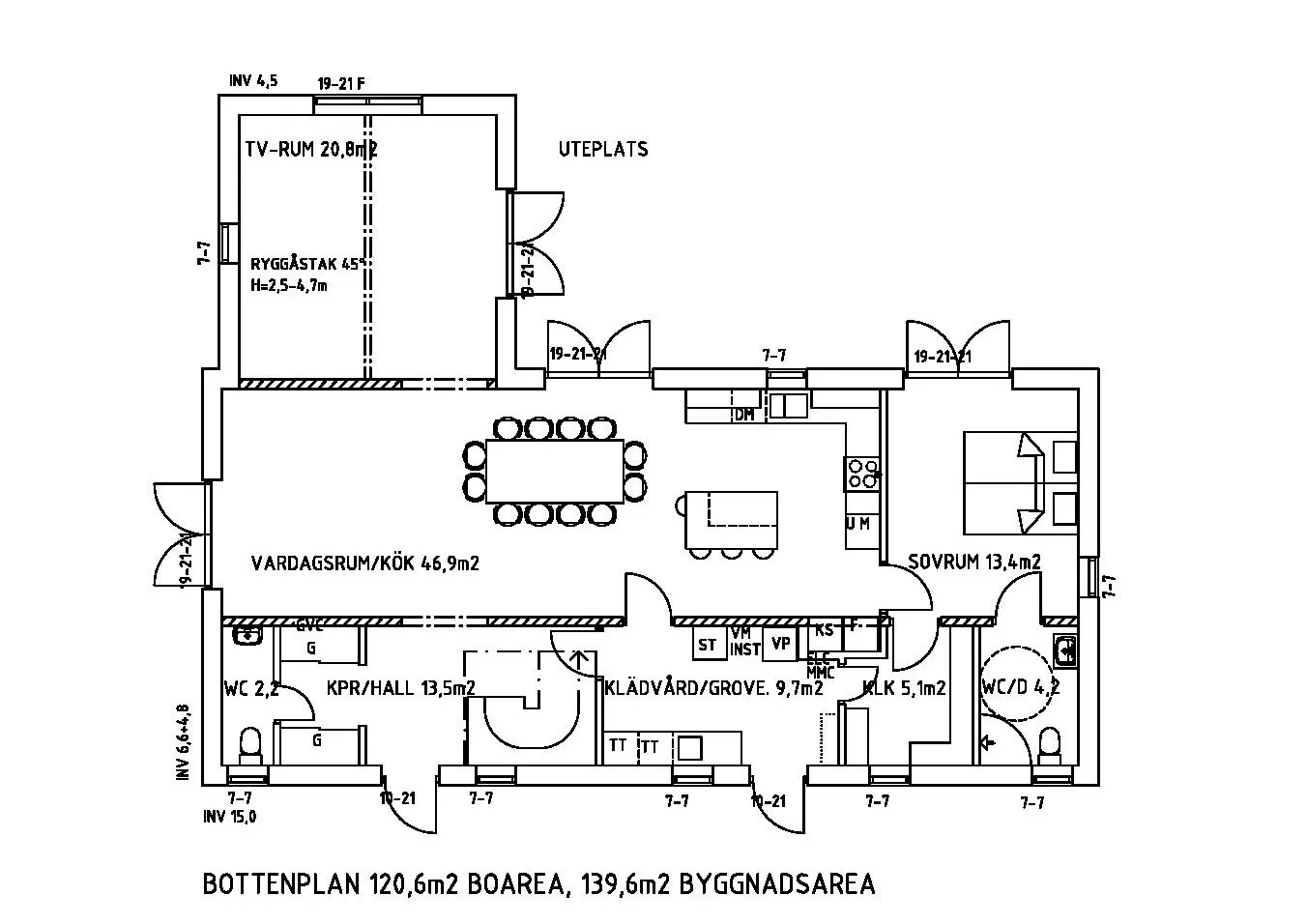 Beddinge planritning 1