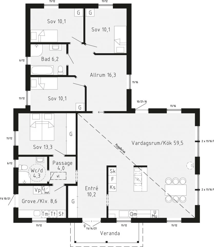 Bellö planritning 1