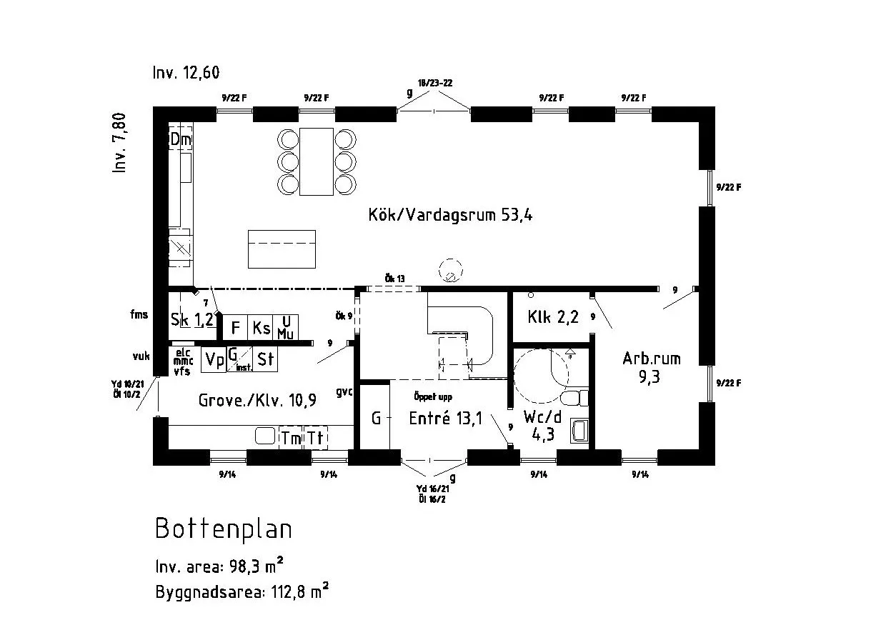 Bergkvara planritning 1