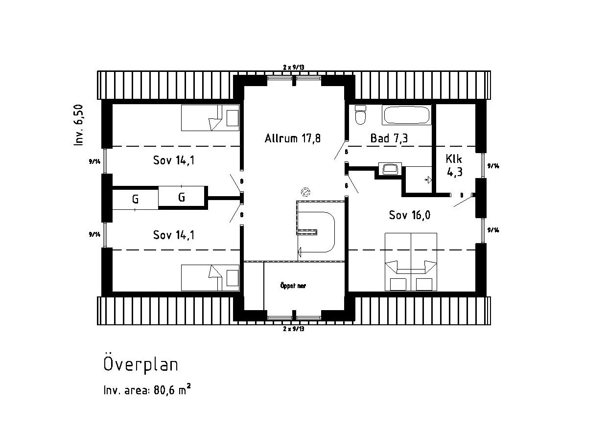 Bergkvara planritning 2