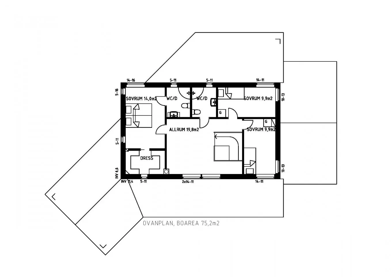 Brantevik planritning 2