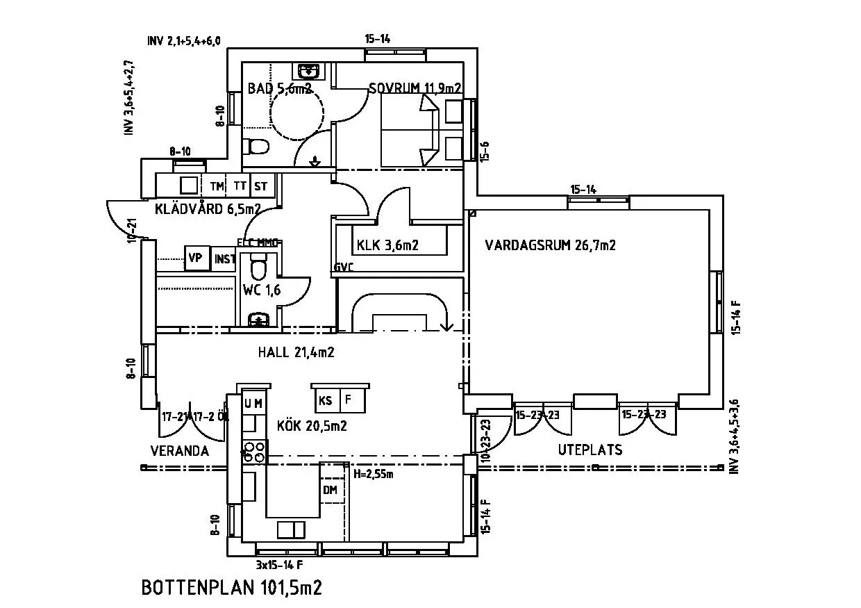 Brookline planritning 1