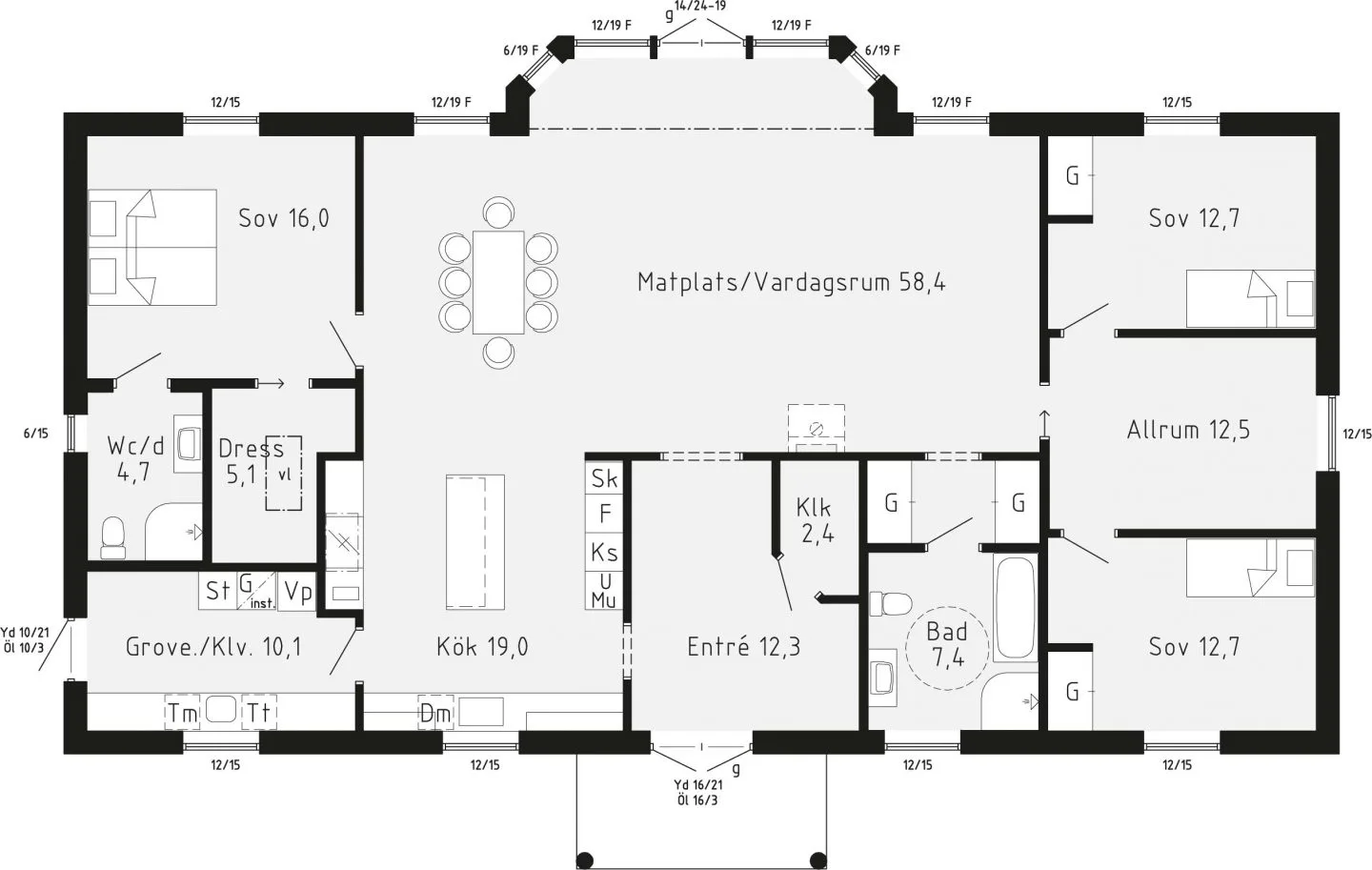 Djursholm planritning 2