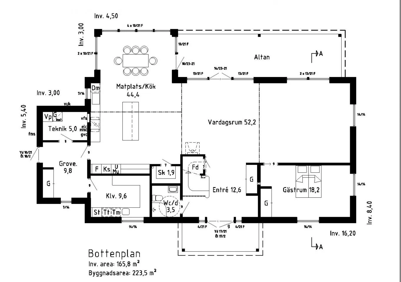 Dorset planritning 1