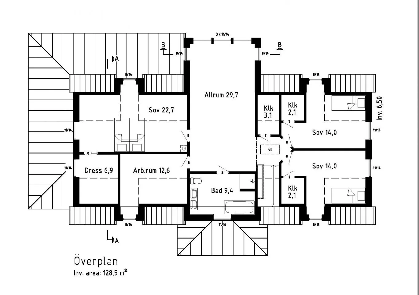 Easton planritning 2