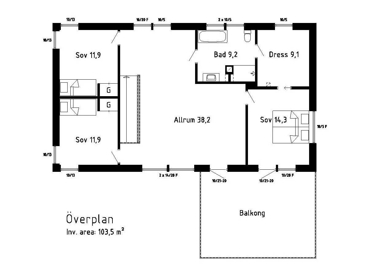 Edsberg planritning 2