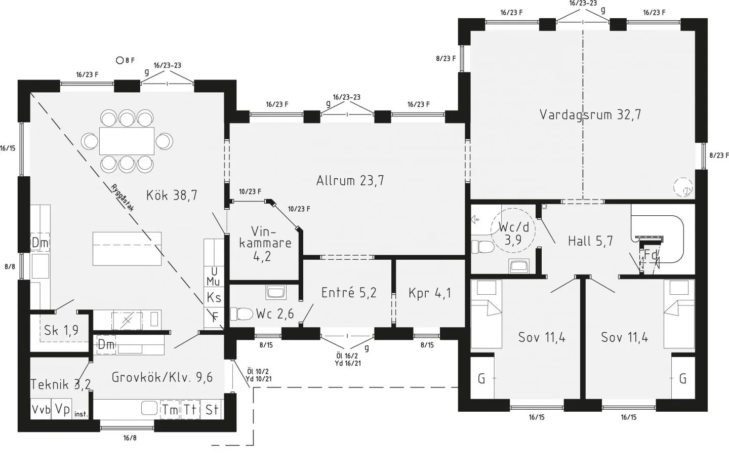 Fagerhult planritning 2