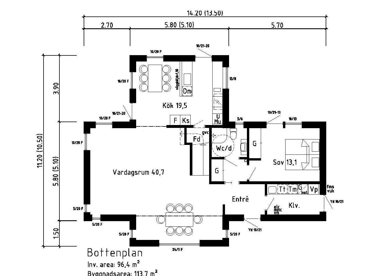 Flyinge planritning 2