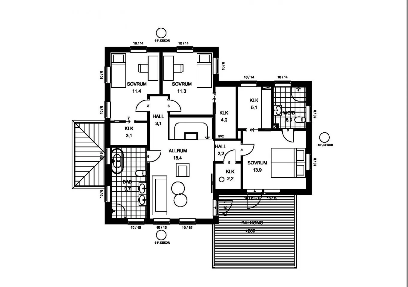 Framingham planritning 1