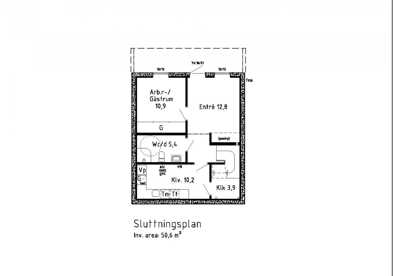 Frötuna planritning 2