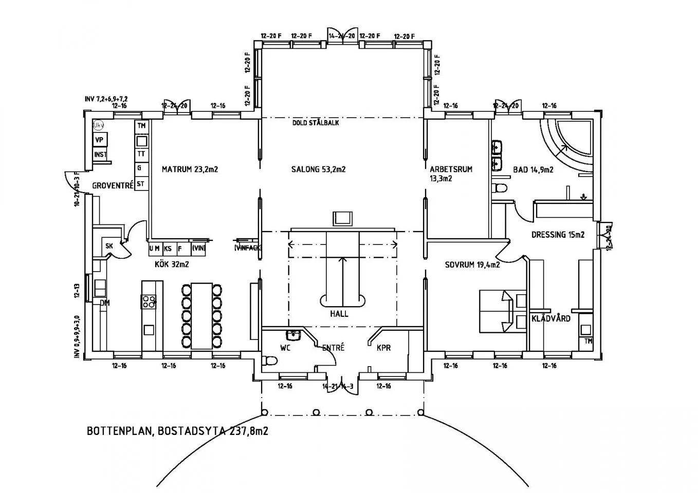 Grästorp planritning 1