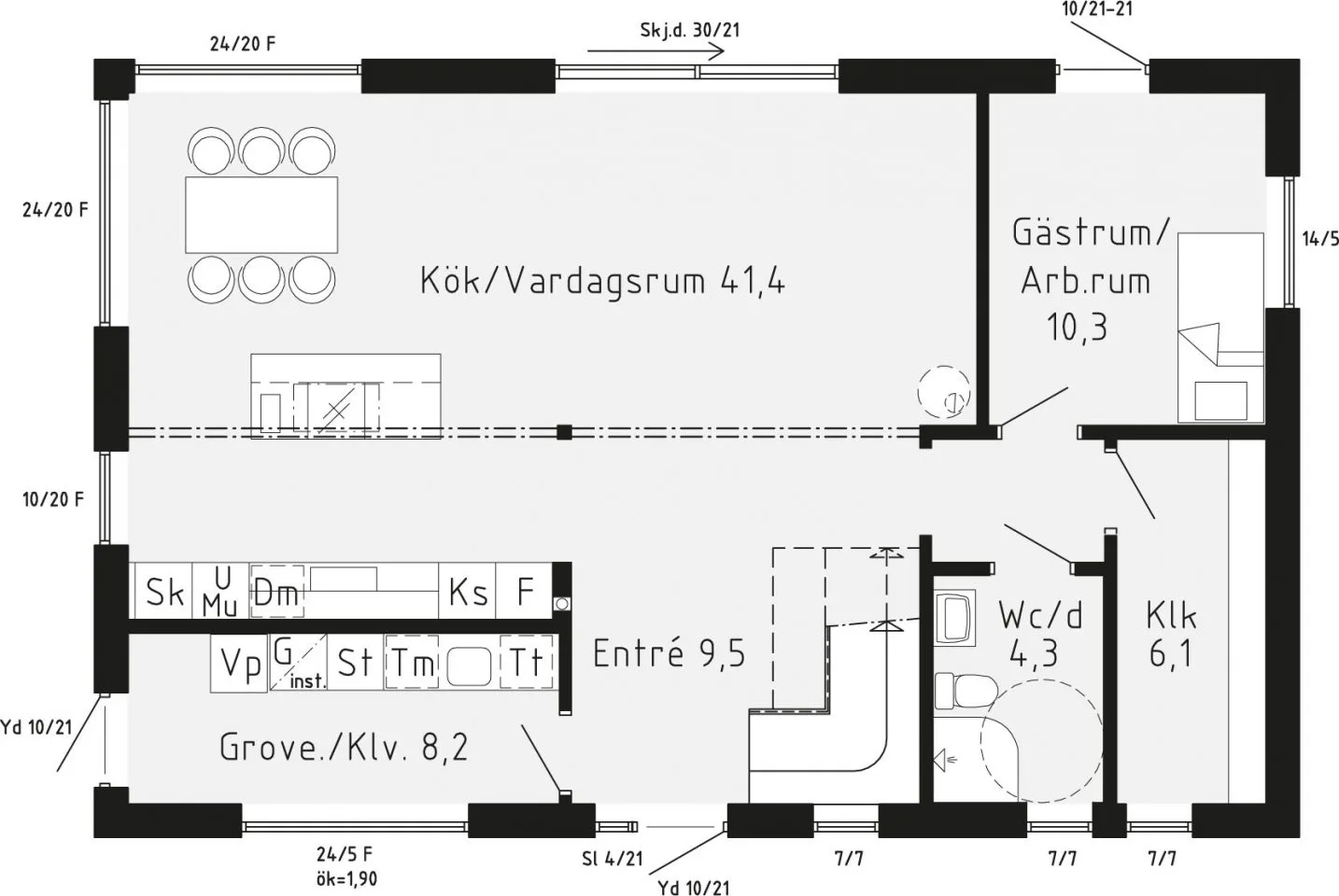 Haverdal planritning 1