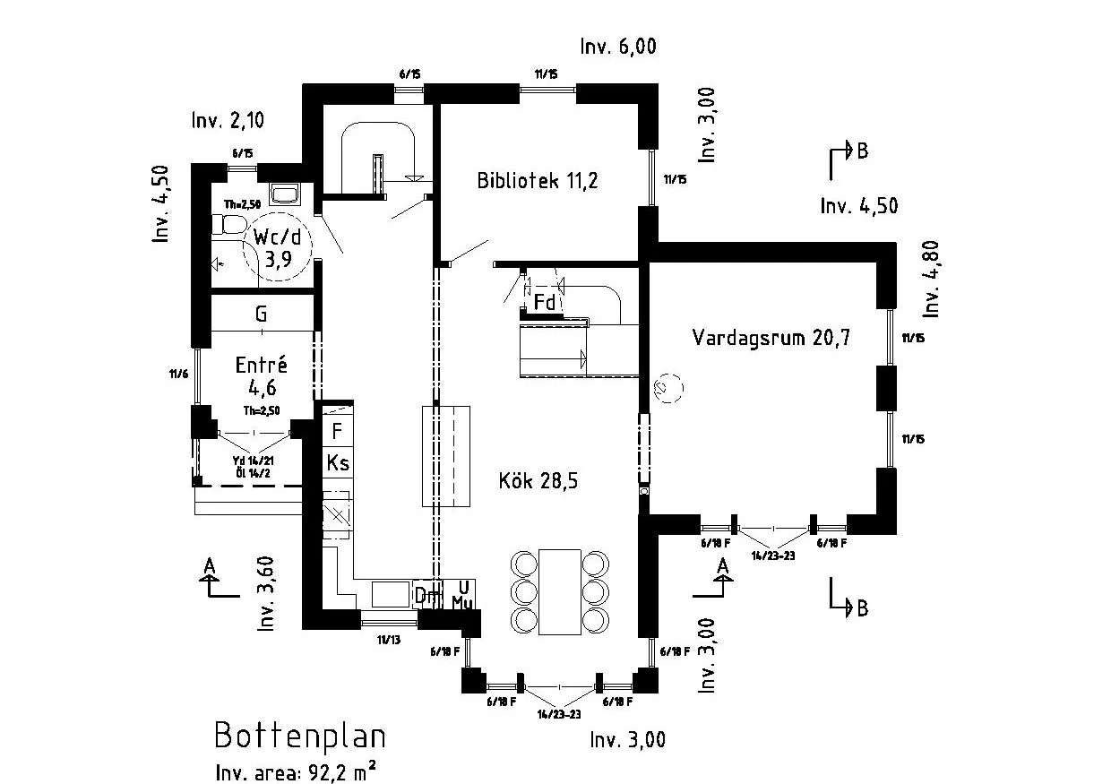 Hultsjö planritning 1