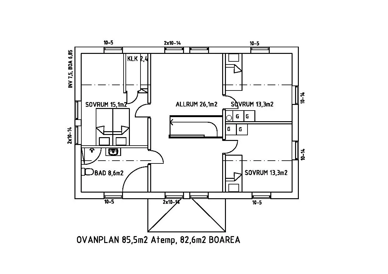 Katthult planritning 2