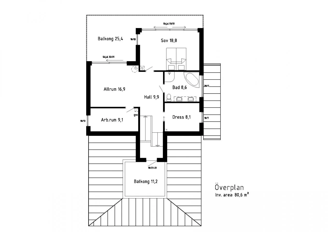 Kattvik planritning 2