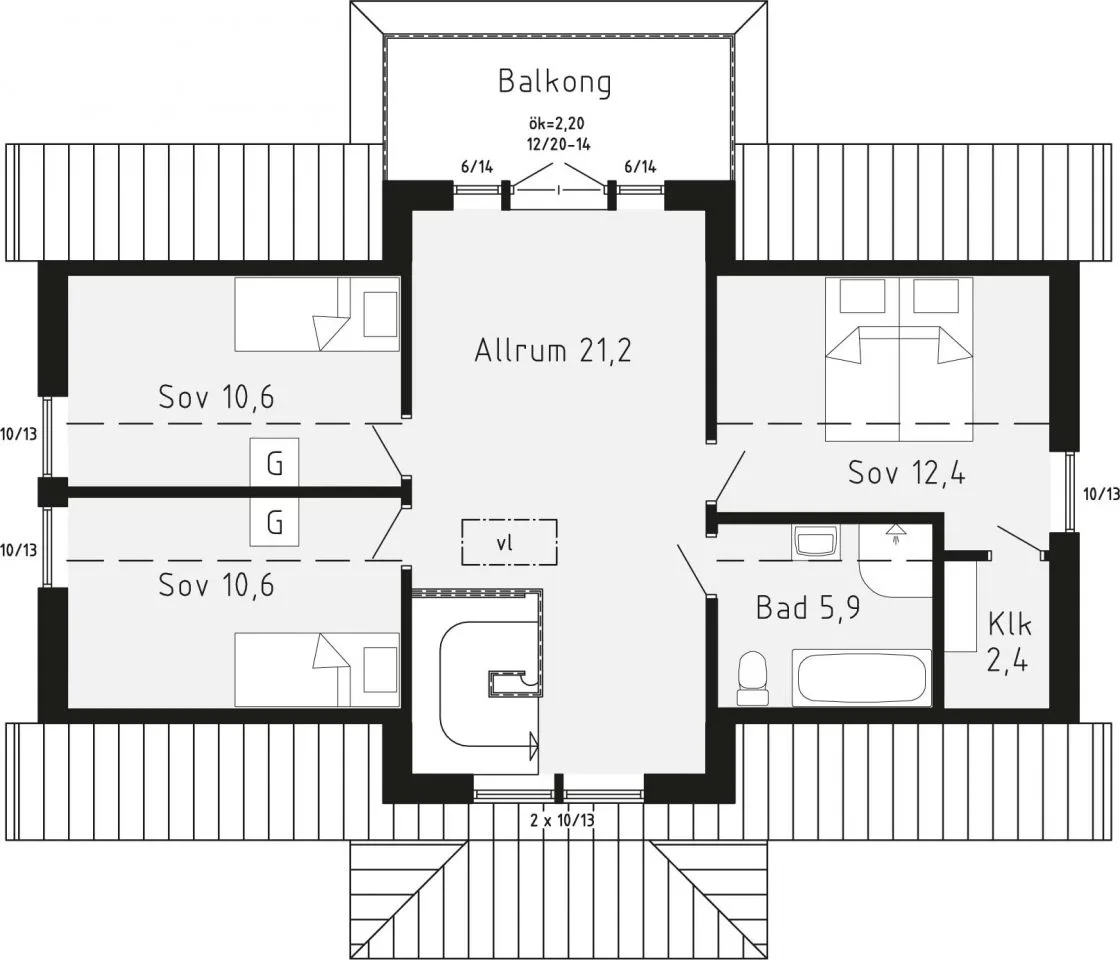 Linneryd planritning 1