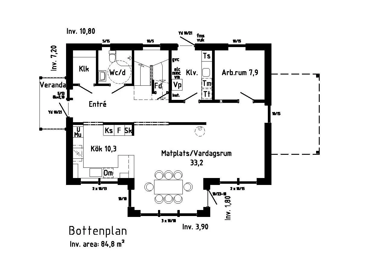 Lönås planritning 2