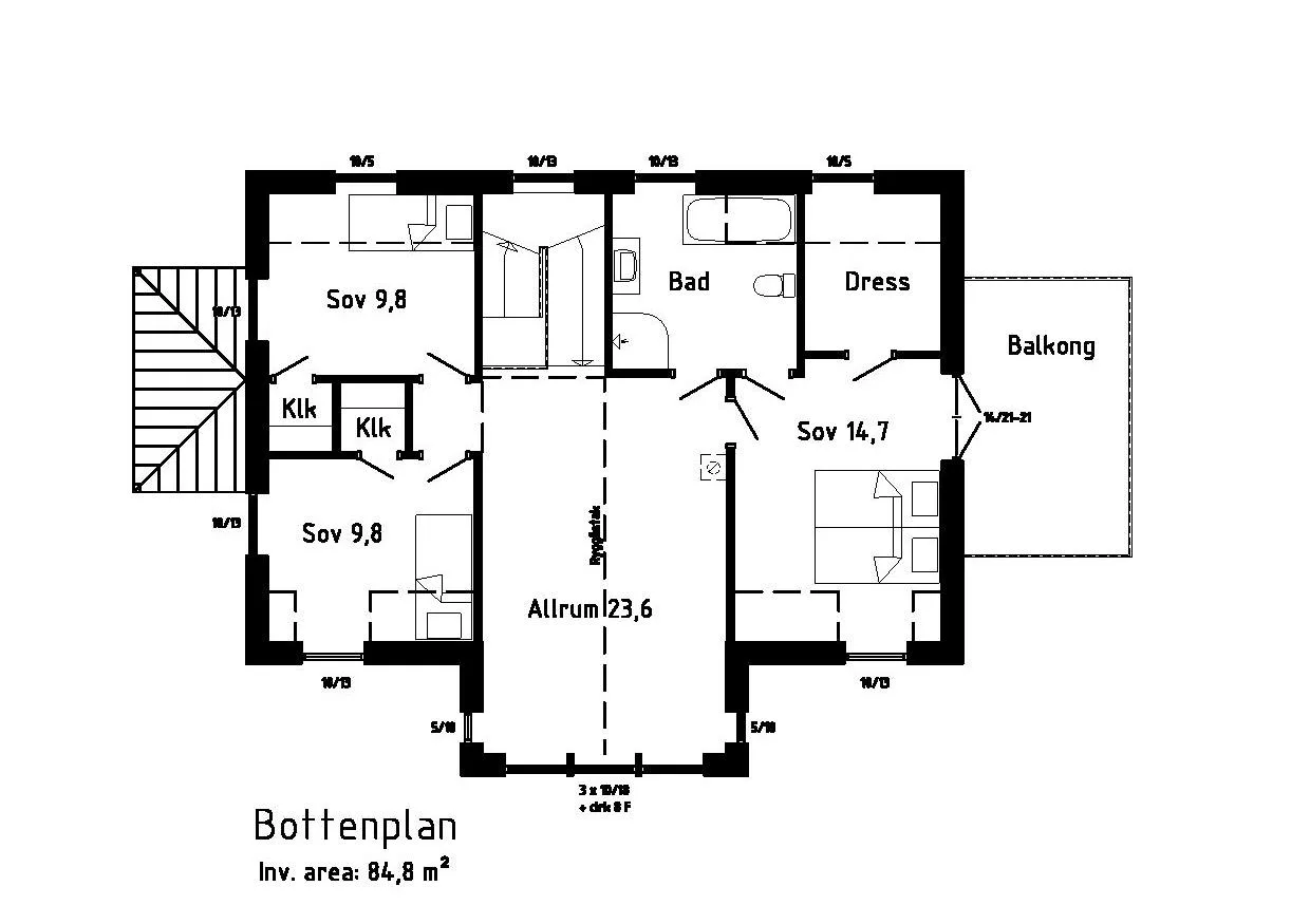 Lönås planritning 1