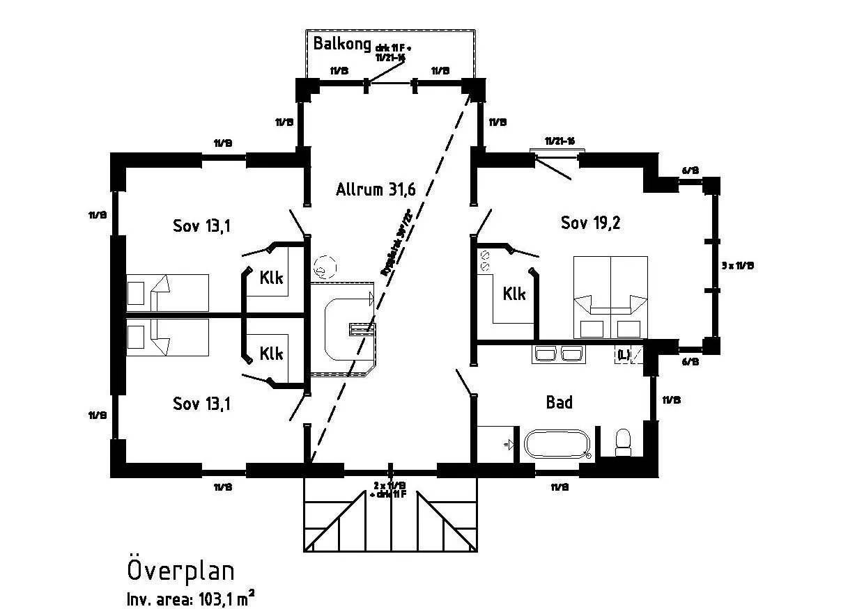 Lönsboda planritning 1