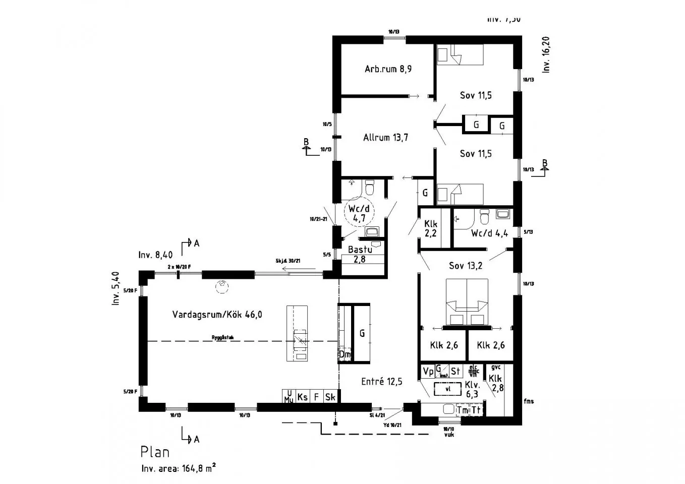 Magnarp planritning 1