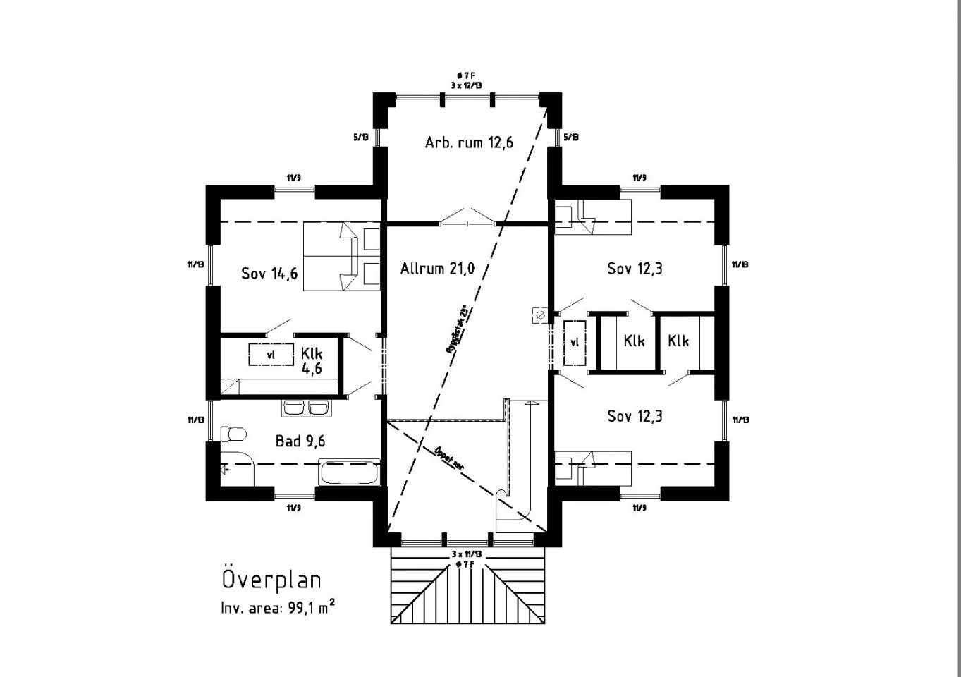 Milford planritning 1