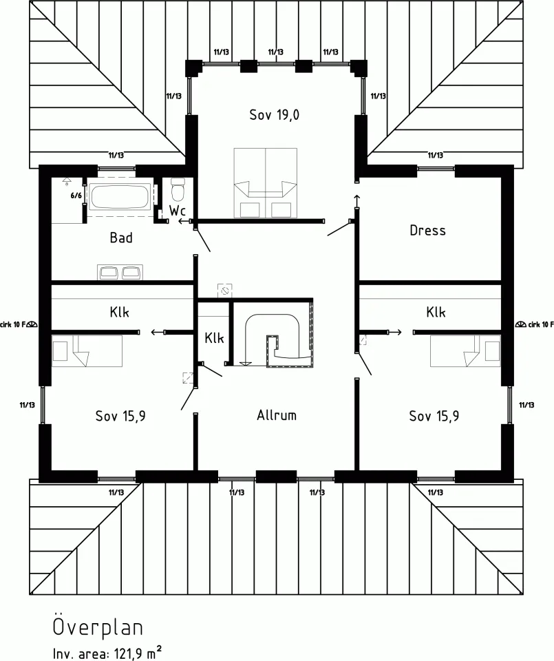 New London planritning 2