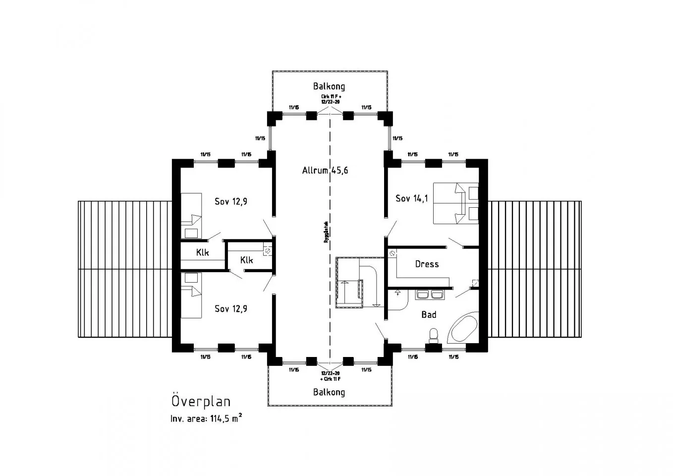 Rosendal planritning 2