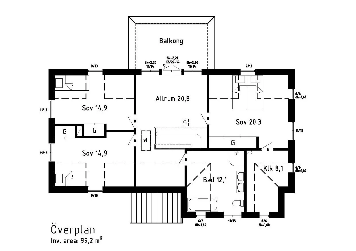 Rydsnäs planritning 2