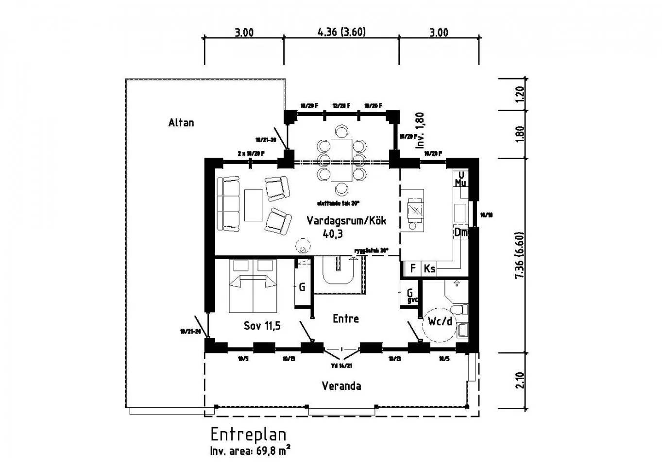 Sandvik planritning 2