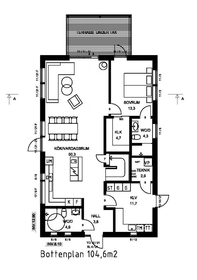 Skillinge planritning 1