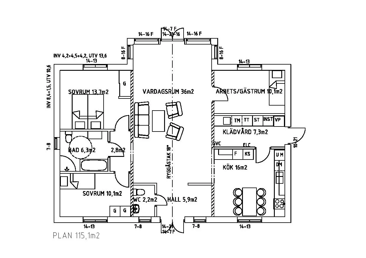 Slättö planritning 1