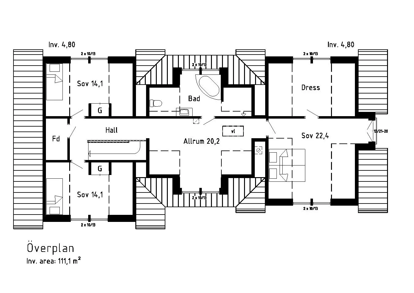 Solvik planritning 1