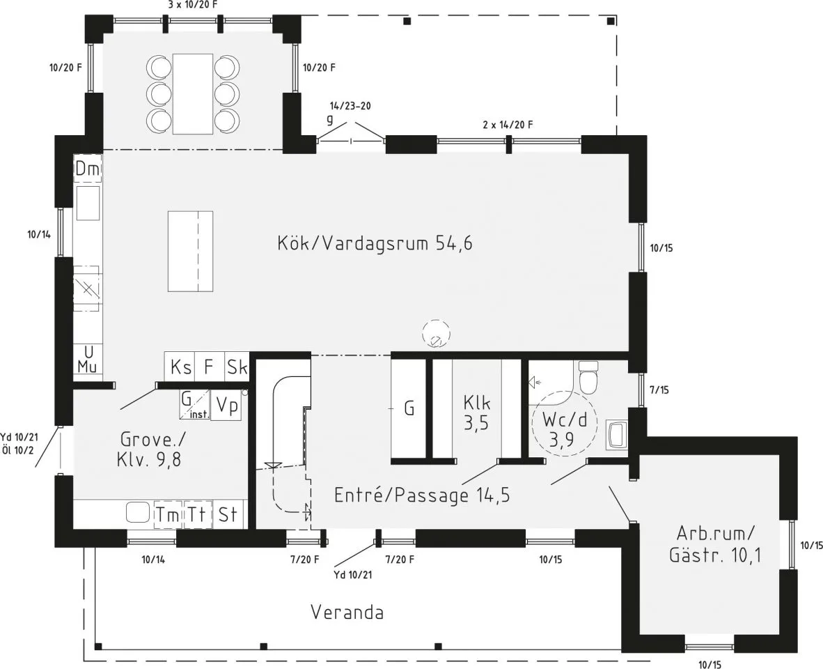 Springfield planritning 1