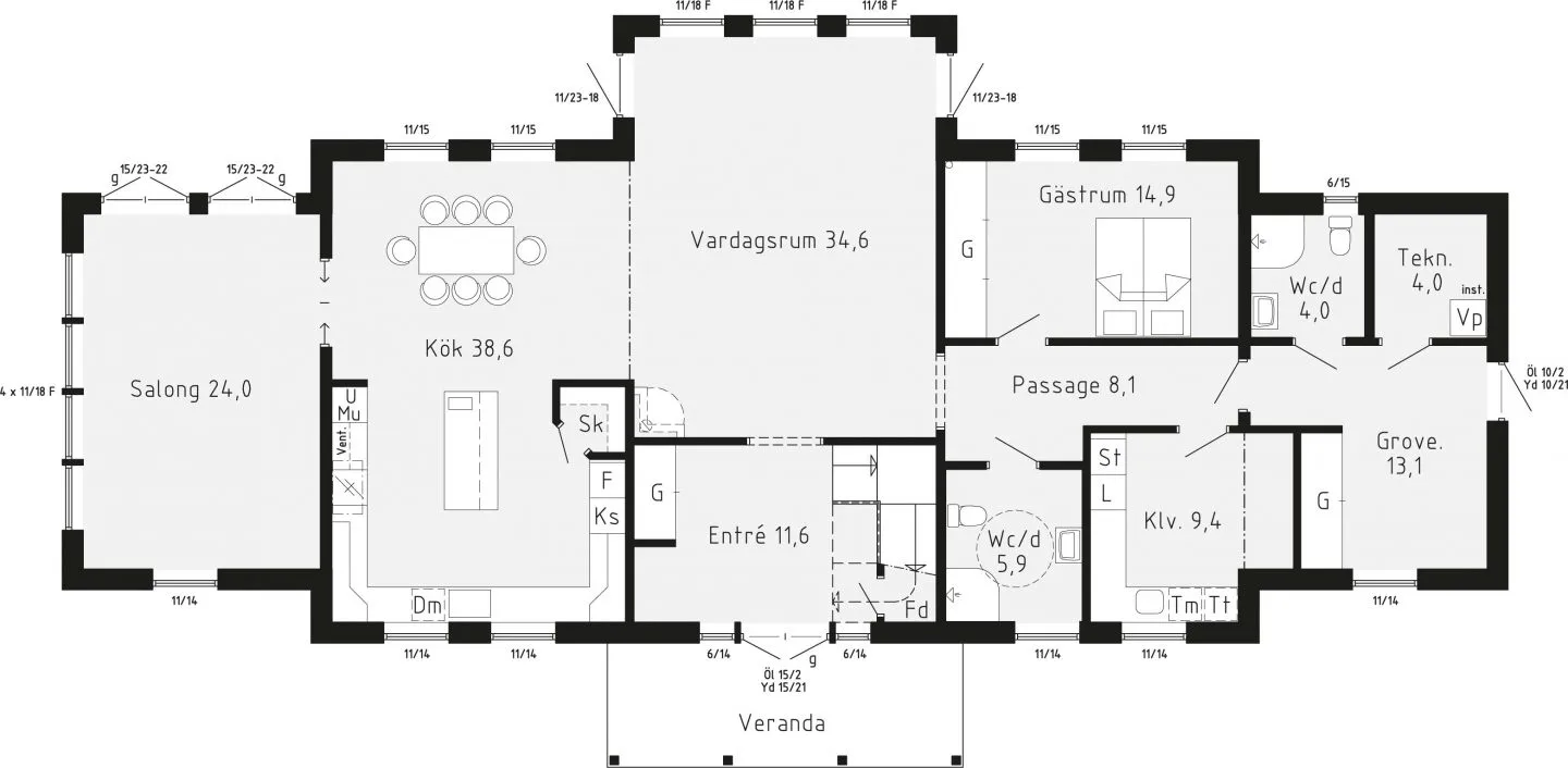 Stjärneholm planritning 1