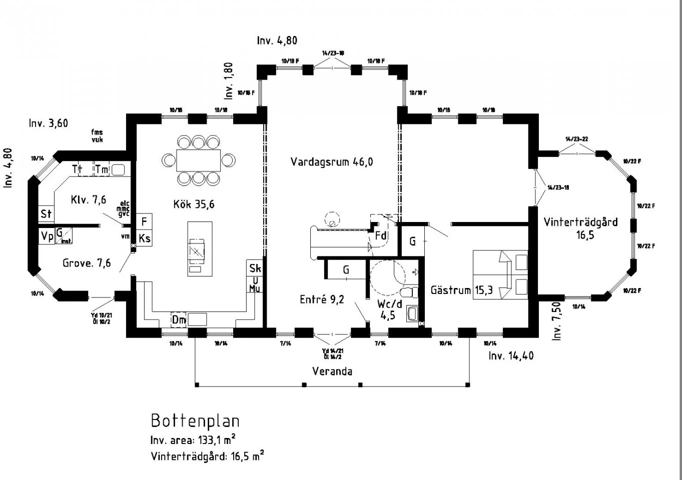 Sundbyholm planritning 2