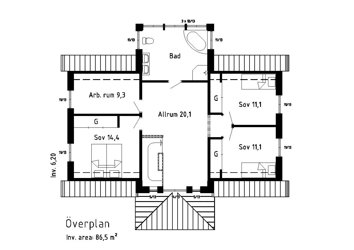 Taberg planritning 1