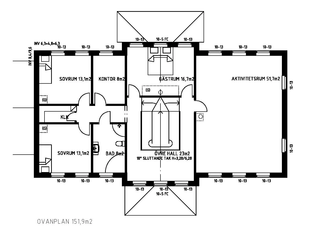 Toftaholm planritning 2