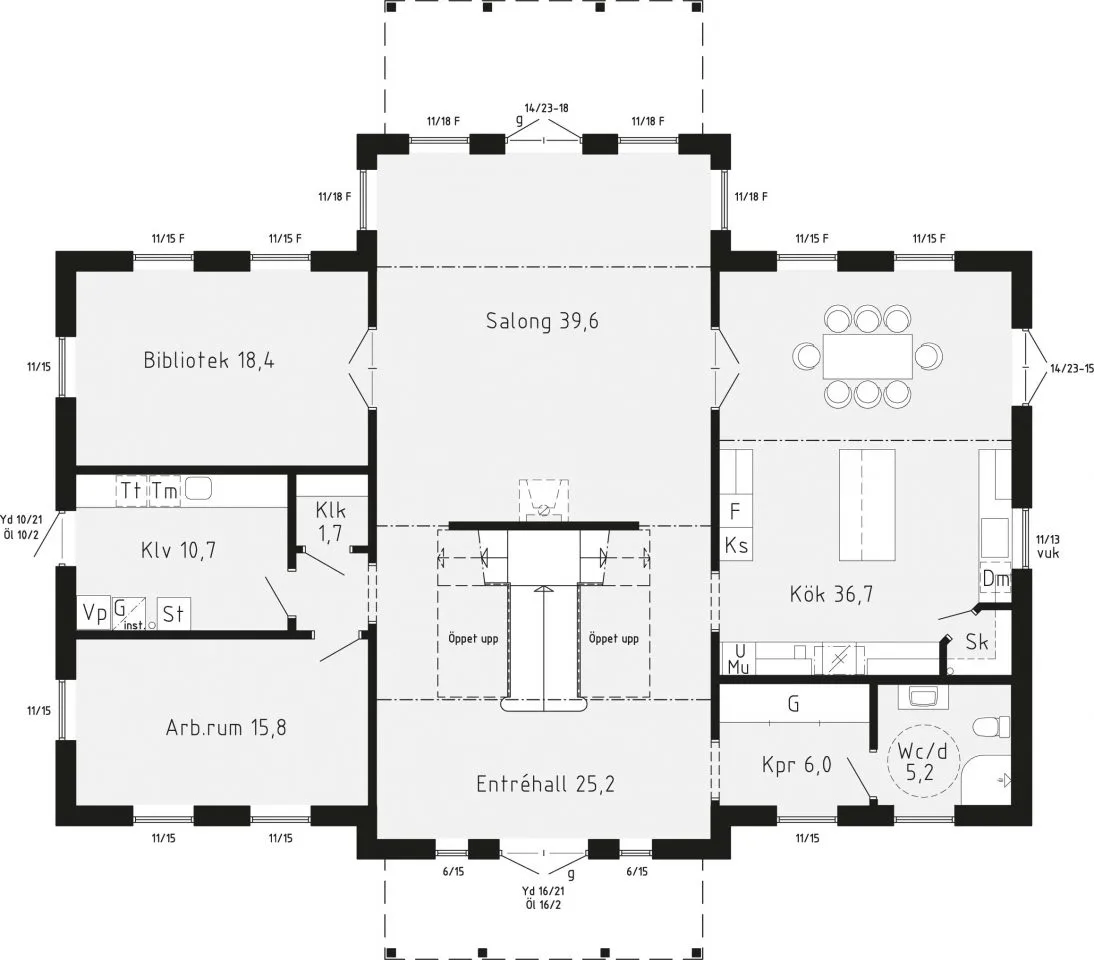 Tullgarn planritning 1