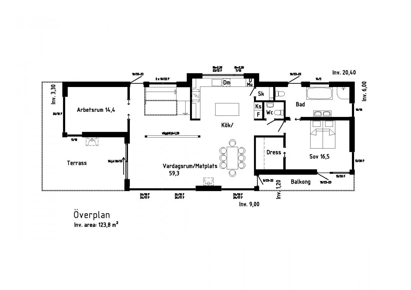 Vaxholm planritning 1